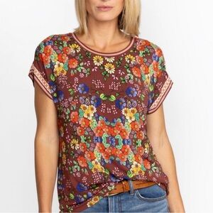 Johnny Was Teaberry Relaxed Tshirt - size XL - Excellent condition